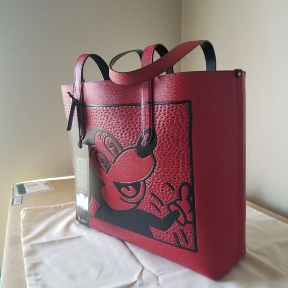 NWT Coach Disney Micky Large Tote - Picture 2 of 12